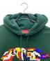 中古・古着 SUPREME (シュプリーム) プルオーバーパーカー Delta Logo Hooded Sweatshirt 2019 グリーン サイズ:SIZE M：12000円