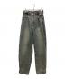 GRANCY（グランシー）の古着「デニムパンツ ZipDesign Buggy DenimPants」｜ブルー