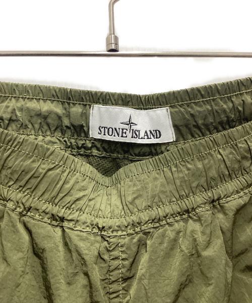 STONE ISLAND（ストーンアイランド）STONE ISLAND (ストーンアイランド) ナイロンパンツ オリーブ サイズ:29の古着・服飾アイテム