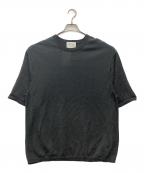 STILL BY HANDスティルバイハンド）の古着「半袖Tシャツ Knit T-shirt」｜オリーブ