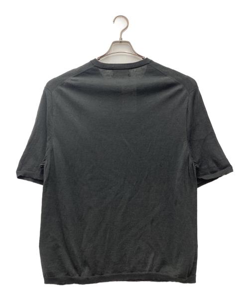 STILL BY HAND（スティルバイハンド）STILL BY HAND (スティルバイハンド) 半袖Tシャツ Knit T-shirt オリーブ サイズ:SIZE 48の古着・服飾アイテム