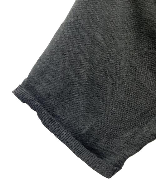 STILL BY HAND（スティルバイハンド）STILL BY HAND (スティルバイハンド) 半袖Tシャツ Knit T-shirt オリーブ サイズ:SIZE 48の古着・服飾アイテム