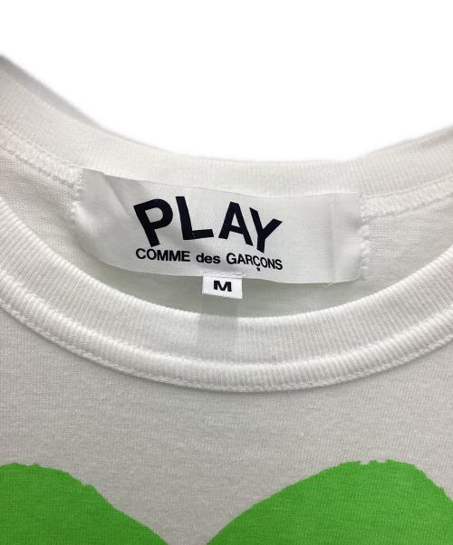 PLAY COMME des GARCONS（プレイコムデギャルソン）PLAY COMME des GARCONS (プレイコムデギャルソン) Play Double Heart T-Shirts サイズ:Mの古着・服飾アイテム
