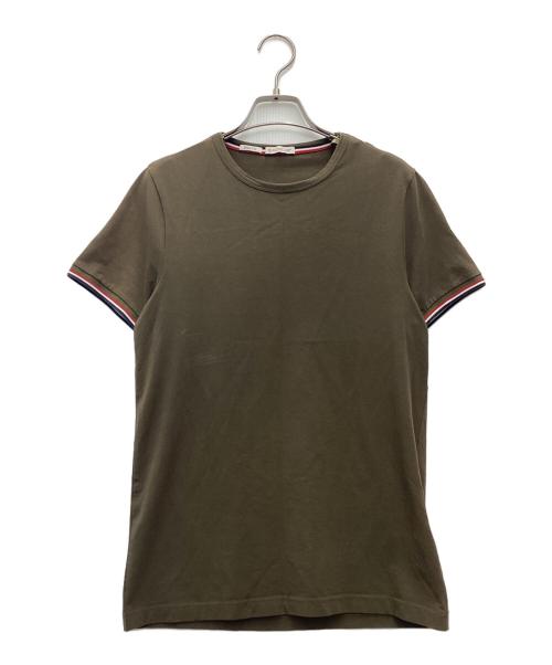 MONCLER（モンクレール）MONCLER (モンクレール) 半袖カットソー オリーブ サイズ:SIZE 不明の古着・服飾アイテム