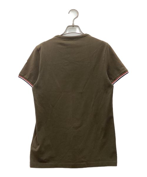 MONCLER（モンクレール）MONCLER (モンクレール) 半袖カットソー オリーブ サイズ:SIZE 不明の古着・服飾アイテム