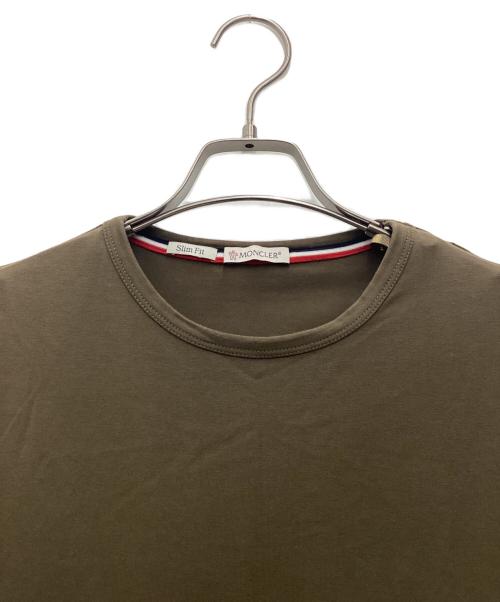 MONCLER（モンクレール）MONCLER (モンクレール) 半袖カットソー オリーブ サイズ:SIZE 不明の古着・服飾アイテム