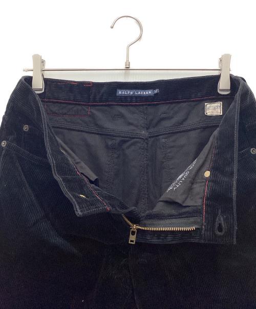 RALPH LAUREN（ラルフローレン）RALPH LAUREN (ラルフローレン) コーデュロイパンツ ブラック サイズ:SIZE 5fの古着・服飾アイテム