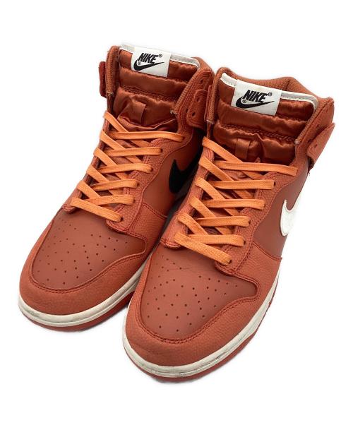 NIKE（ナイキ）NIKE (ナイキ) ハイカットスニーカー DUNK HI RETRO PRM EMB オレンジ サイズ:SIZE 28cmの古着・服飾アイテム