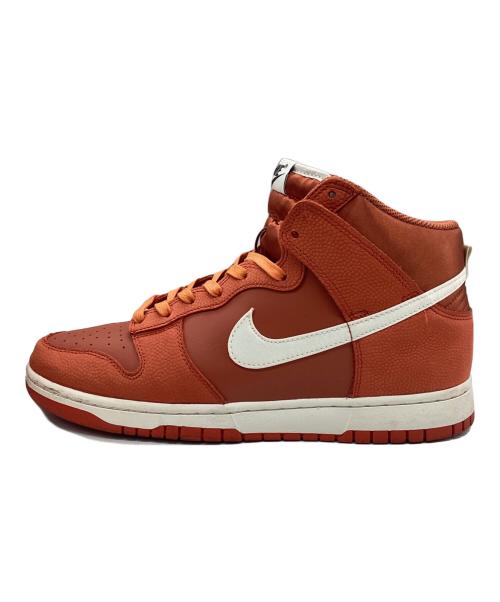 NIKE（ナイキ）NIKE (ナイキ) ハイカットスニーカー DUNK HI RETRO PRM EMB オレンジ サイズ:SIZE 28cmの古着・服飾アイテム
