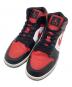 NIKE（ナイキ）の古着「ハイカットスニーカー AIR JORDAN 1 MID」｜レッド×ブラック