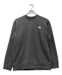 THE NORTH FACE（ザ ノース フェイス）の古着「モーションクルー 長袖カットソー」｜ダークグレー