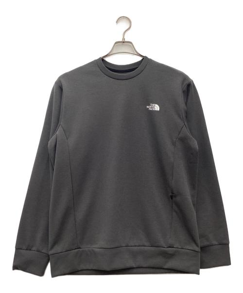 THE NORTH FACE（ザ ノース フェイス）THE NORTH FACE (ザ ノース フェイス) モーションクルー 長袖カットソー ダークグレー サイズ:SIZE Lの古着・服飾アイテム