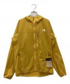 THE NORTH FACEザ ノース フェイス）の古着「マウンテンソフトシェルフーディ」｜イエロー