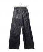 mudule-）の古着「pajama pants poly」｜ブラック