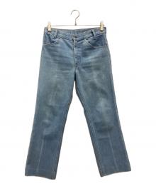 LEVI'S（リーバイス）の古着「デニムパンツ USA 70~80s ボタン裏9 SCOVILL オレンジタブ」｜スカイブルー