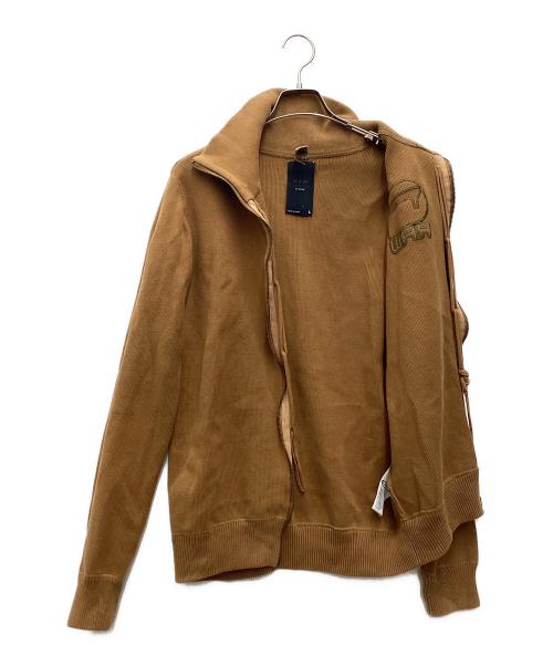 G-STAR RAW（ジースターロゥ）G-STAR RAW (ジースターロゥ) ニットブルゾン オレンジ サイズ:SIZE Lの古着・服飾アイテム