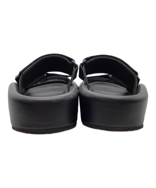 MM6 Maison Margiela（エムエムシックスメゾンマルジェラ）MM6 Maison Margiela (エムエムシックスメゾンマルジェラ) ストラップサンダル ブラック サイズ:42の古着・服飾アイテム