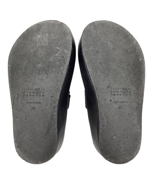 MM6 Maison Margiela（エムエムシックスメゾンマルジェラ）MM6 Maison Margiela (エムエムシックスメゾンマルジェラ) ストラップサンダル ブラック サイズ:42の古着・服飾アイテム