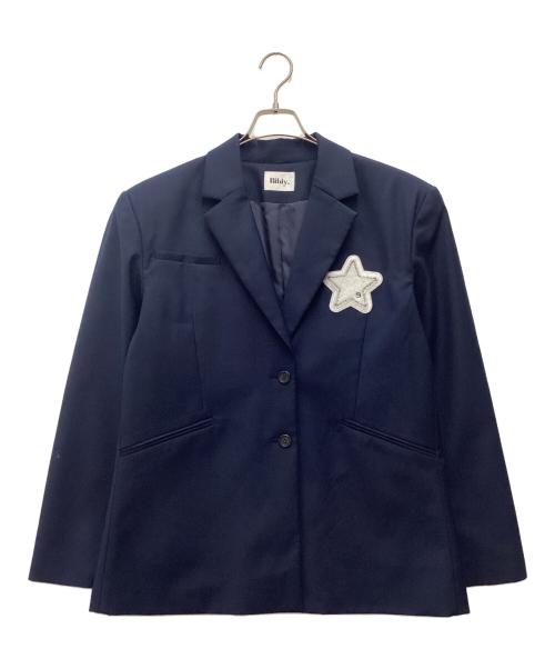 Bibiy.（ビビィ）Bibiy. (ビビィ) CLUB JACKET テーラードジャケット ネイビー サイズ:SIZE Freeの古着・服飾アイテム