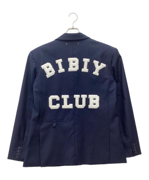 Bibiy.（ビビィ）Bibiy. (ビビィ) CLUB JACKET テーラードジャケット ネイビー サイズ:SIZE Freeの古着・服飾アイテム