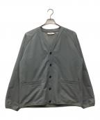 nanamicaナナミカ）の古着「BREATH TUNE Cardigan 薄手カーディガン」｜グレー