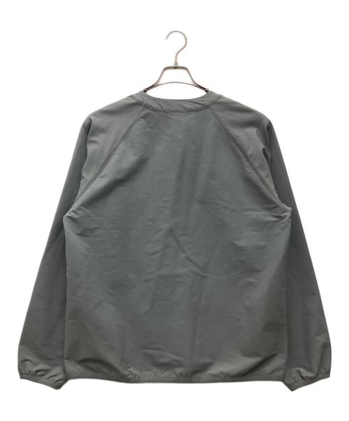 nanamica（ナナミカ）nanamica (ナナミカ) BREATH TUNE Cardigan 薄手カーディガン グレー サイズ:SIZE Sの古着・服飾アイテム