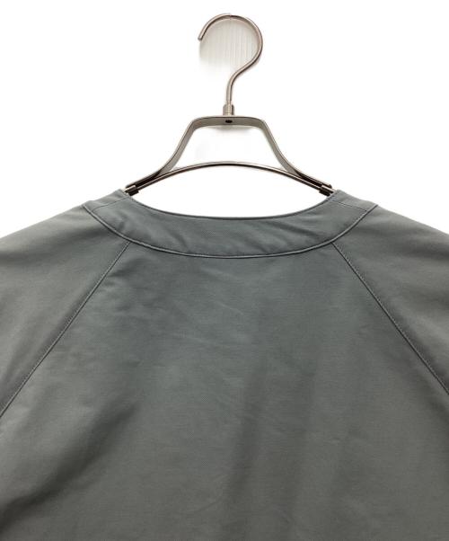nanamica（ナナミカ）nanamica (ナナミカ) BREATH TUNE Cardigan 薄手カーディガン グレー サイズ:SIZE Sの古着・服飾アイテム
