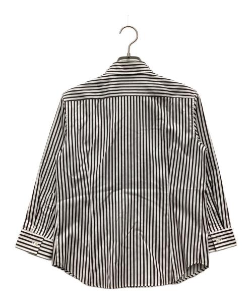 HAKUI（ハクイ）HAKUI (ハクイ) 長袖シャツ ホワイト×ブラック サイズ:SIZE Sの古着・服飾アイテム