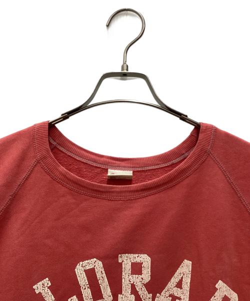Champion（チャンピオン）Champion (チャンピオン) 60s ランタグ復刻 クルーネックスウェット レッド サイズ:SIZE Lの古着・服飾アイテム