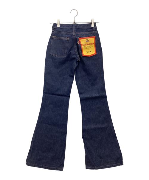 KING GUARD（キングガード）KING GUARD (キングガード) フレアデニム 70's/デッドストック インディゴ サイズ:SIZE 71cm (W28)の古着・服飾アイテム