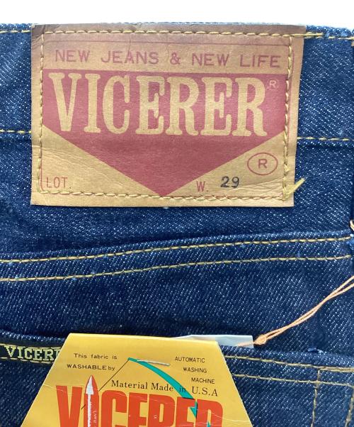 VICERER（バイスラー）VICERER (バイスラー) フレアデニム インディゴ サイズ:W 29 未使用品の古着・服飾アイテム