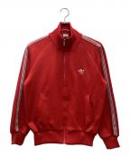 adidasアディダス）の古着「トラックジャケット 推定80s VINTAGE」｜レッド