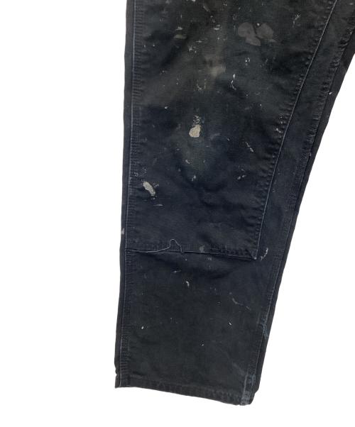 CarHartt（カーハート）CarHartt (カーハート) ダブルニーペインターパンツ ブラック サイズ:SIZE 101cm (W40)の古着・服飾アイテム