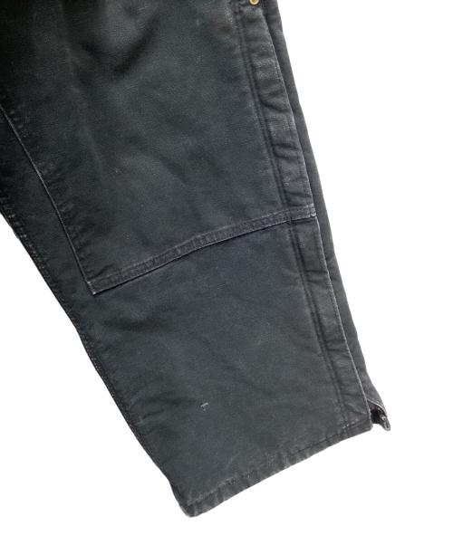 CarHartt（カーハート）CarHartt (カーハート) ダブルニーダックオーバーオール ブラック サイズ:SIZE 106cm (W42)の古着・服飾アイテム