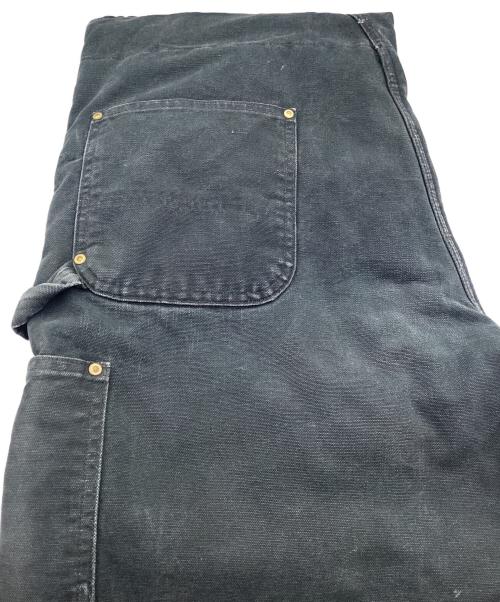 CarHartt（カーハート）CarHartt (カーハート) ダブルニーダックオーバーオール ブラック サイズ:SIZE 106cm (W42)の古着・服飾アイテム