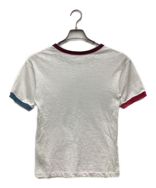 SHISHIKUI（シシクイ）shishikui (シシクイ) 半袖カットソー  C vintage Tee  ホワイト サイズ:SIZE Freeの古着・服飾アイテム