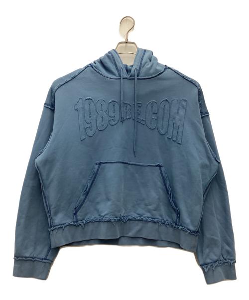 RE.（アールイードット）RE. (アールイードット) プルオーバーパーカー スカイブルー サイズ:SIZE Freeの古着・服飾アイテム
