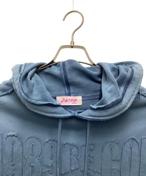 RE.（アールイードット）RE. (アールイードット) プルオーバーパーカー スカイブルー サイズ:SIZE Freeの古着・服飾アイテム
