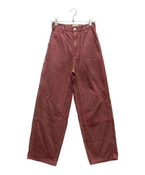 SHISHIKUI（シシクイ）SHISHIKUI (シシクイ) ペインターパンツ ピンク サイズ:SIZE 30の古着・服飾アイテム