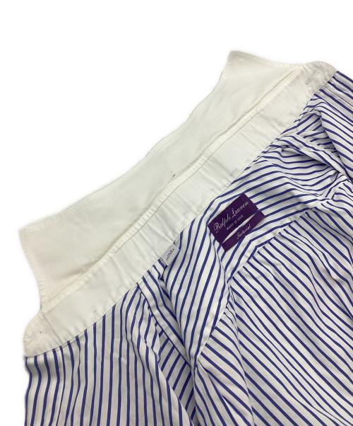 RALPH LAUREN Purple Label（ラルフ ローレン パープル レーベル）RALPH LAUREN PURPLE LABEL (ラルフ ローレン パープル レーベル) クレリックシャツ 長袖シャツ スカイブルー サイズ:SIZE 不明の古着・服飾アイテム