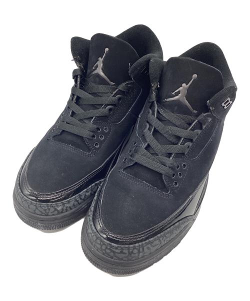 NIKE（ナイキ）NIKE (ナイキ) Air Jordan 3 Retro ブラック サイズ:SIZE 25.5cmの古着・服飾アイテム