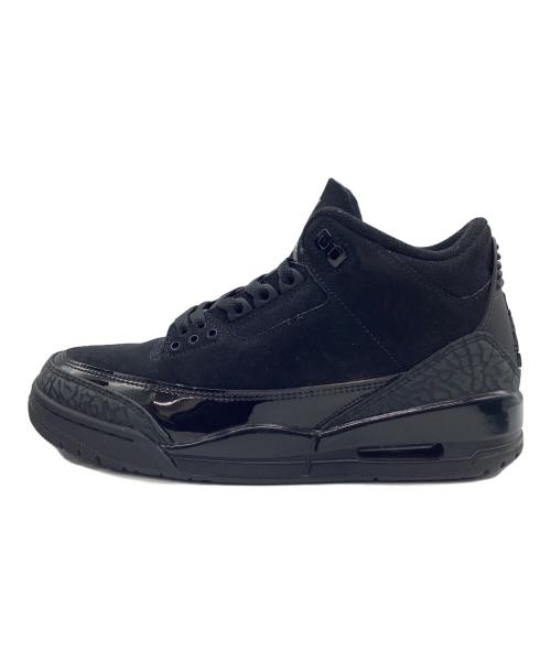 NIKE（ナイキ）NIKE (ナイキ) Air Jordan 3 Retro ブラック サイズ:SIZE 25.5cmの古着・服飾アイテム