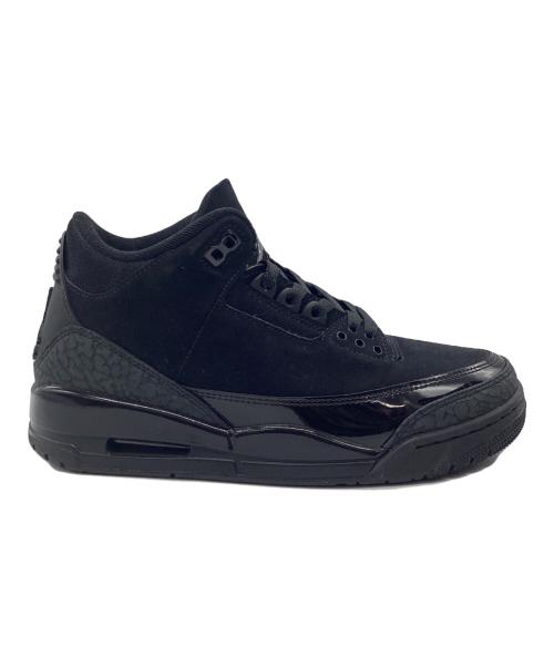 NIKE（ナイキ）NIKE (ナイキ) Air Jordan 3 Retro ブラック サイズ:SIZE 25.5cmの古着・服飾アイテム