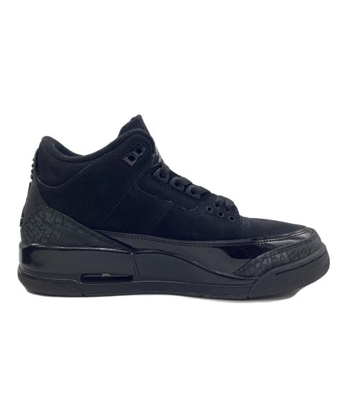 NIKE（ナイキ）NIKE (ナイキ) Air Jordan 3 Retro ブラック サイズ:SIZE 25.5cmの古着・服飾アイテム