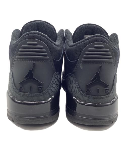 NIKE（ナイキ）NIKE (ナイキ) Air Jordan 3 Retro ブラック サイズ:SIZE 25.5cmの古着・服飾アイテム