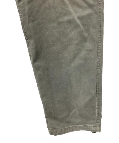 MILITARY（ミリタリー）MILITARY (ミリタリー) ドイツ連邦軍モールスキン フィールドパンツ グレー サイズ:SIZE 50の古着・服飾アイテム