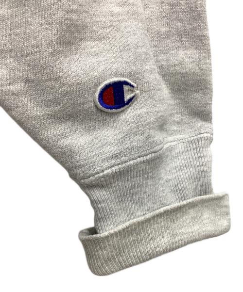 Champion REVERSE WEAVE（チャンピオン リバース ウィーブ）Champion REVERSE WEAVE (チャンピオン リバース ウィーブ) クルーネックスウェット 90s 刺繍タグ カレッジプリント 3段 グレー サイズ:SIZE XXLの古着・服飾アイテム