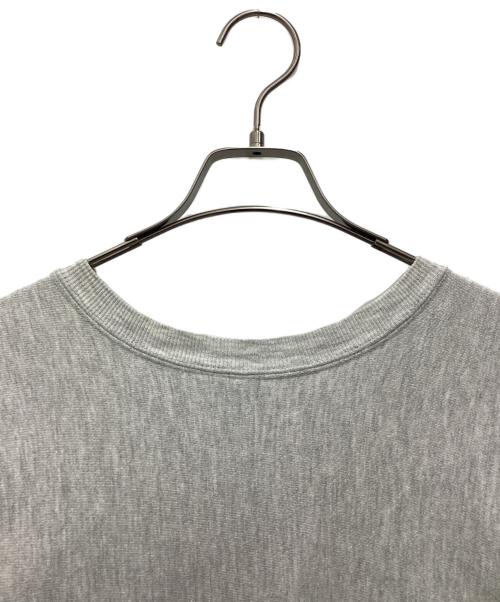 Champion REVERSE WEAVE（チャンピオン リバース ウィーブ）Champion REVERSE WEAVE (チャンピオン リバース ウィーブ) クルーネックスウェット 90s 刺繍タグ カレッジプリント 3段 グレー サイズ:SIZE XXLの古着・服飾アイテム