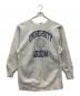 Champion REVERSE WEAVE（チャンピオン リバース ウィーブ）の古着「クルーネックスウェット 90s 刺繍タグ カレッジプリント 3段」｜グレー