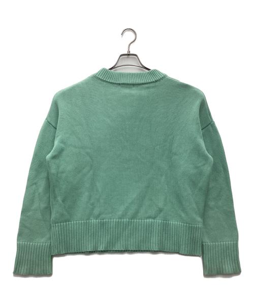 AMI PARIS（アミ パリス）AMI PARIS (アミ パリス) 厚手ニット ミントグリーン サイズ:SIZE Freeの古着・服飾アイテム